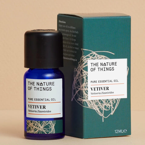 Essential Oil | Vetiver (Organic & Fair Trade) | 12ml