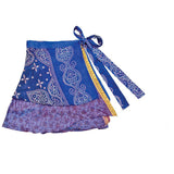 Upcycled Sari Wrap Skirt | Short