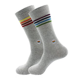 Socks That Save LGBTQ Lives | Grey with Stripes