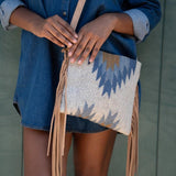 Fringed Wool Crossbody | Vega