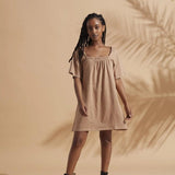 Meadow Dress | Taupe | 5 Sizes