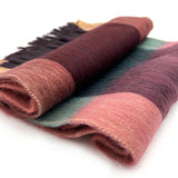 Alpaca Plaid Scarf | Sangria