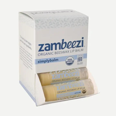 Zambeezi Organic Beeswax Lip Balm | Simplybalm