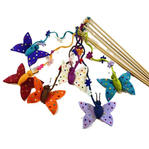 Teaser Cat Toy | Butterfly