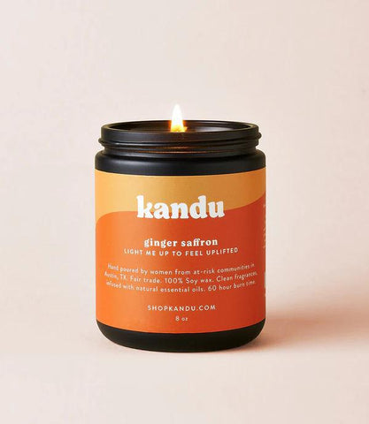 Kandu Candle | Ginger Saffron | 8oz.