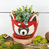 Felt Planter | Red Panda