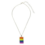 Rainbow Banner Necklace