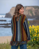 Striped Fringe Cardigan | Assorted