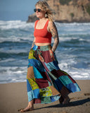 Cotton Patchwork Pants | 4 Colors