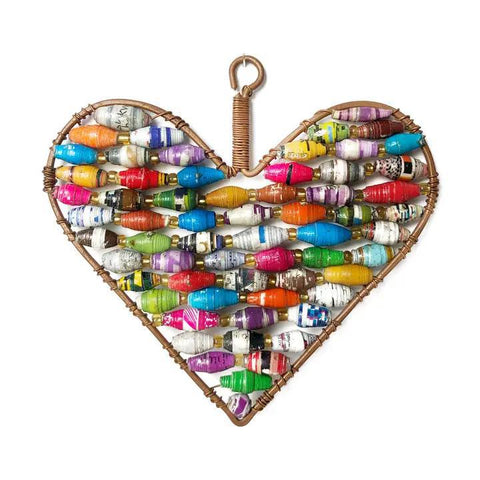 Paper Bead Ornament | Heart