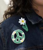 Beaded Brooch Pin | Daisy