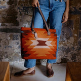 Wide Wool Tote | Mariposa