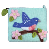 Woolie Coin Purse | Magnolia Bluebird