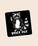 Magnet | Peace Out Raccoon