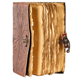 Leather Journal | Butterfly | Light Brown