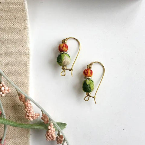 Kantha Paired Earrings