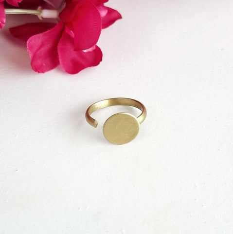 Open Orbit Ring | Gold