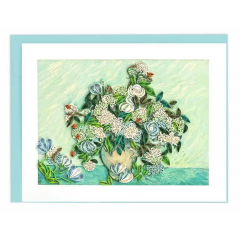 Artist Series Quilling Card | Roses, Van Gogh