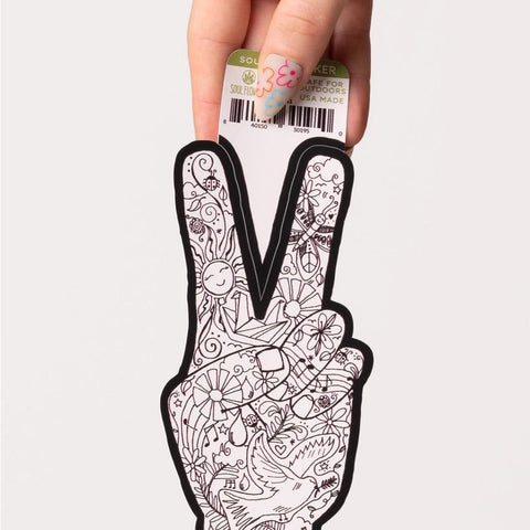 Vinyl Sticker | Peace Fingers