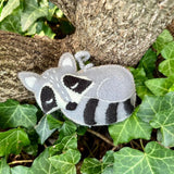 O4O | Wool Ornament | Sleeping Raccoon