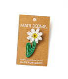Beaded Brooch Pin | Daisy