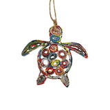 Upcycled Paper Ornament | Turtle