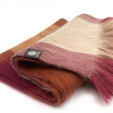 Alpaca Plaid Scarf | Sea Coral