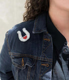 Beaded Brooch Pin | Horseshoe