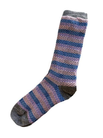 Alpaca Socks | Diamond Stripe | 3 Colors
