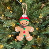 O4O | Wool Ornament | Gingerbread Man