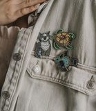 Beaded Brooch Pin | Bird