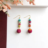 Kantha Drip Earrings