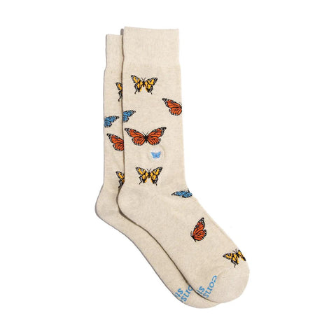Socks That Protect Pollinators | Butterfly Garden