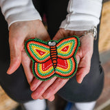 Beaded Keychain Coin Purse| Butterfly