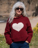 Roll Neck Mohair Sweater | 3 colors/designs