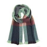 Alpaca Plaid Scarf | Twilight