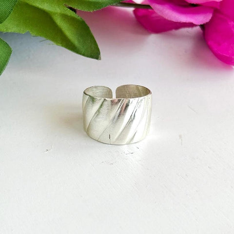 Rippled Ring | Silver