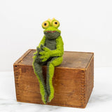 Felted Wool Frog Prince