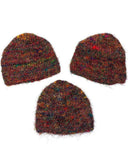 Upcycled Silk Knit Beanie