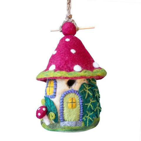 Birdhouse | Mossy Mushroom