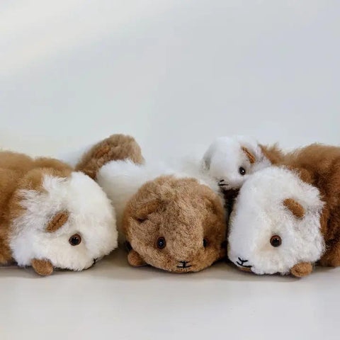 Alpaca Stuffed Animal | Guinea Pig | Natural