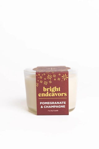 Bright Lights Candle | Pomegranate & Champagne | Small