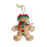 O4O | Wool Ornament | Gingerbread Man