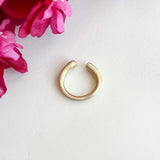 Sculpted Metal Ring | Gold