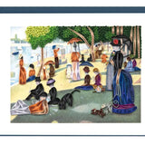 Artist Series Quilling Card | Sunday Afternoon, Seurat