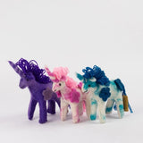 Felted Wool Unicorn | Mini | 3 Colors