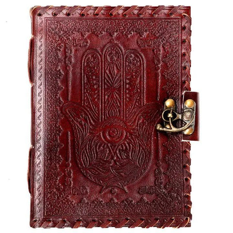 Leather Journal | Hamsa