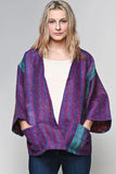 Reversible Silk Kantha Kimono