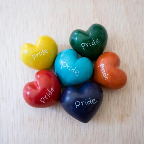 Soapstone Heart | Pride