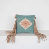Fringed Wool Crossbody | Flor de Cielo